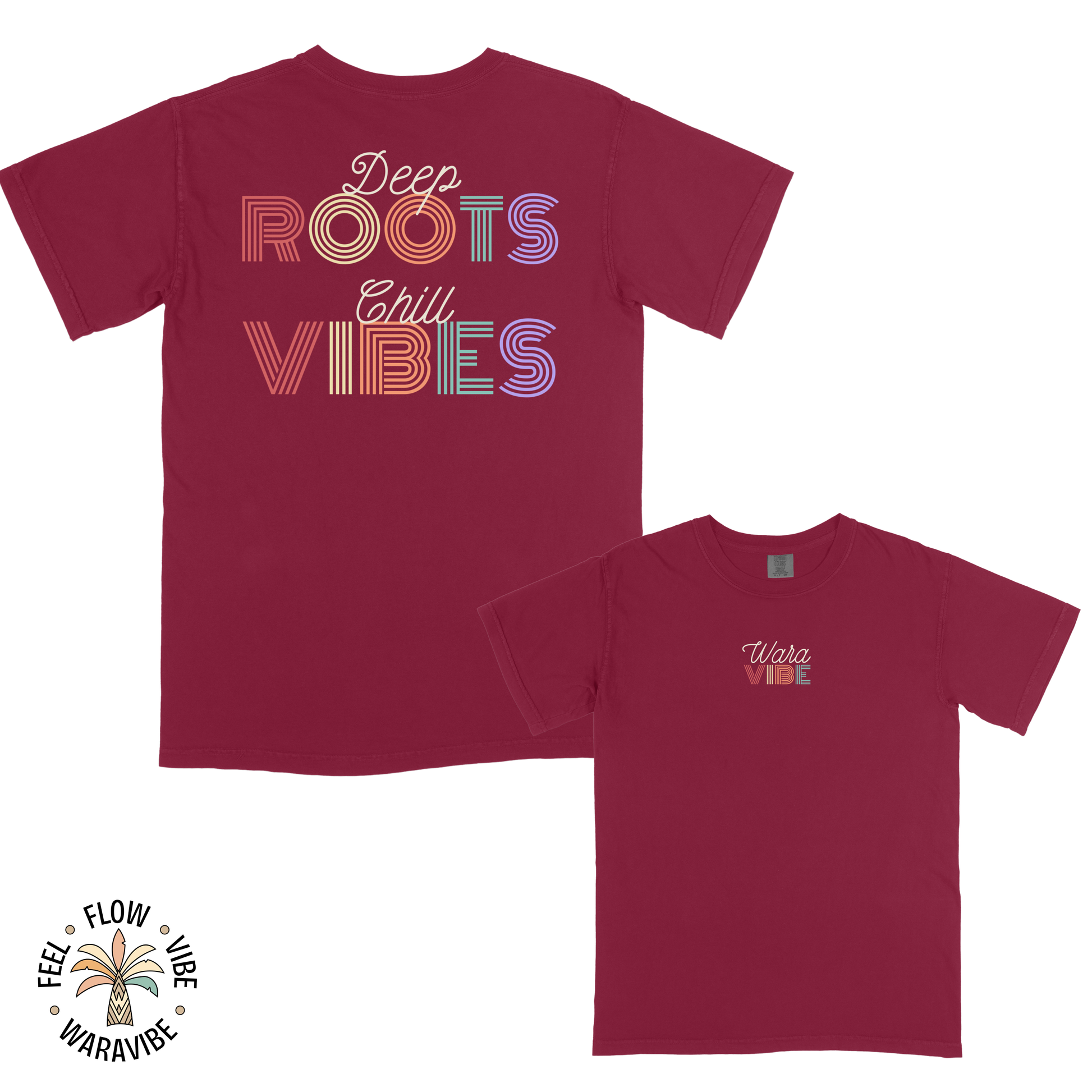 Deep Roots, Chill Vibes - Retro Style Classic T-Shirt