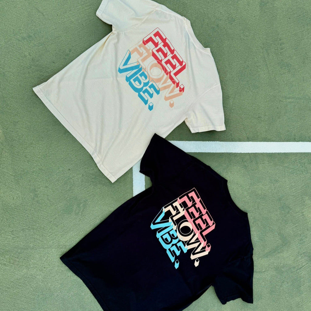 Feel. Flow. Vibe - Classic Graphic T-Shirt