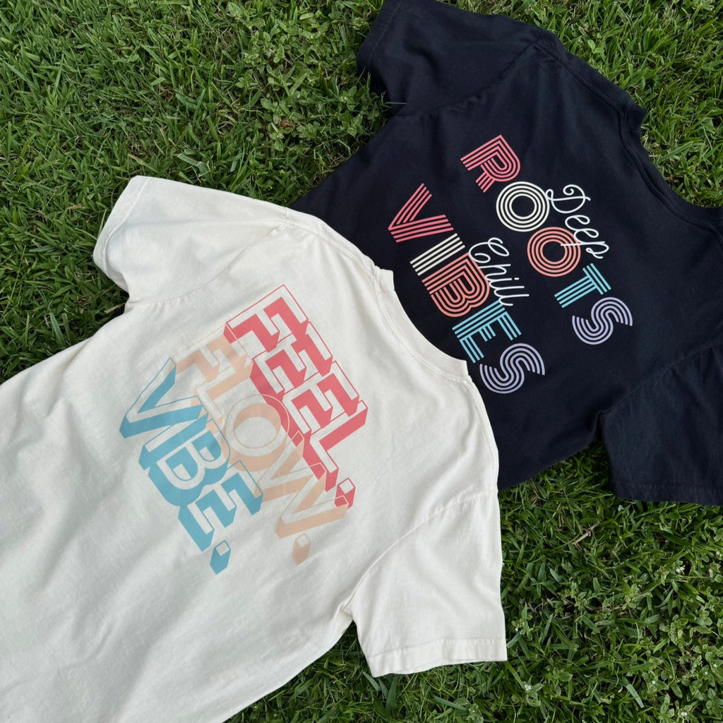 Deep Roots, Chill Vibes - Retro Style Classic T-Shirt